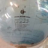 Light earth globe