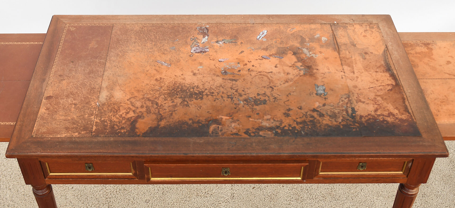 Louis XVI style flat desk