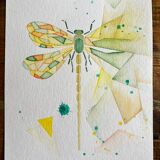 Dragonfly 24x32 cm