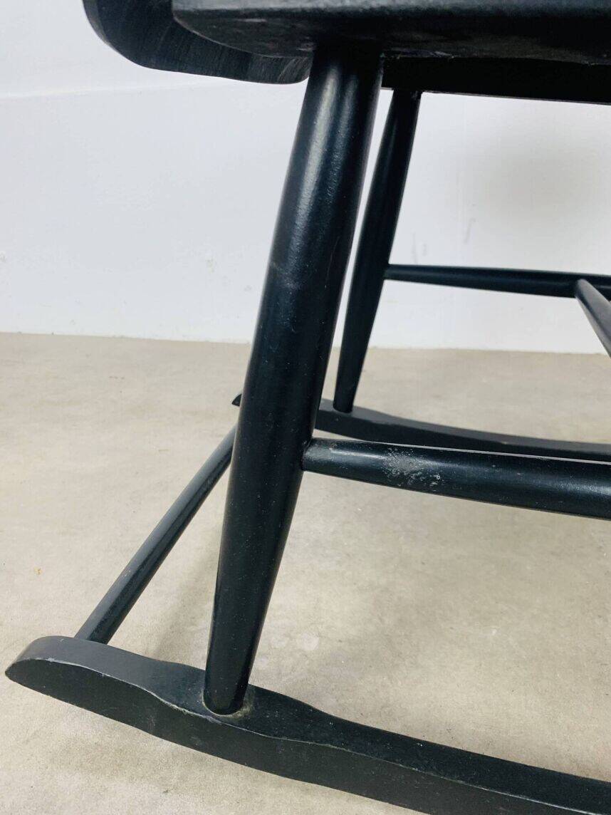 Scandinavian style rocking chair Tapiovaara, 1960s