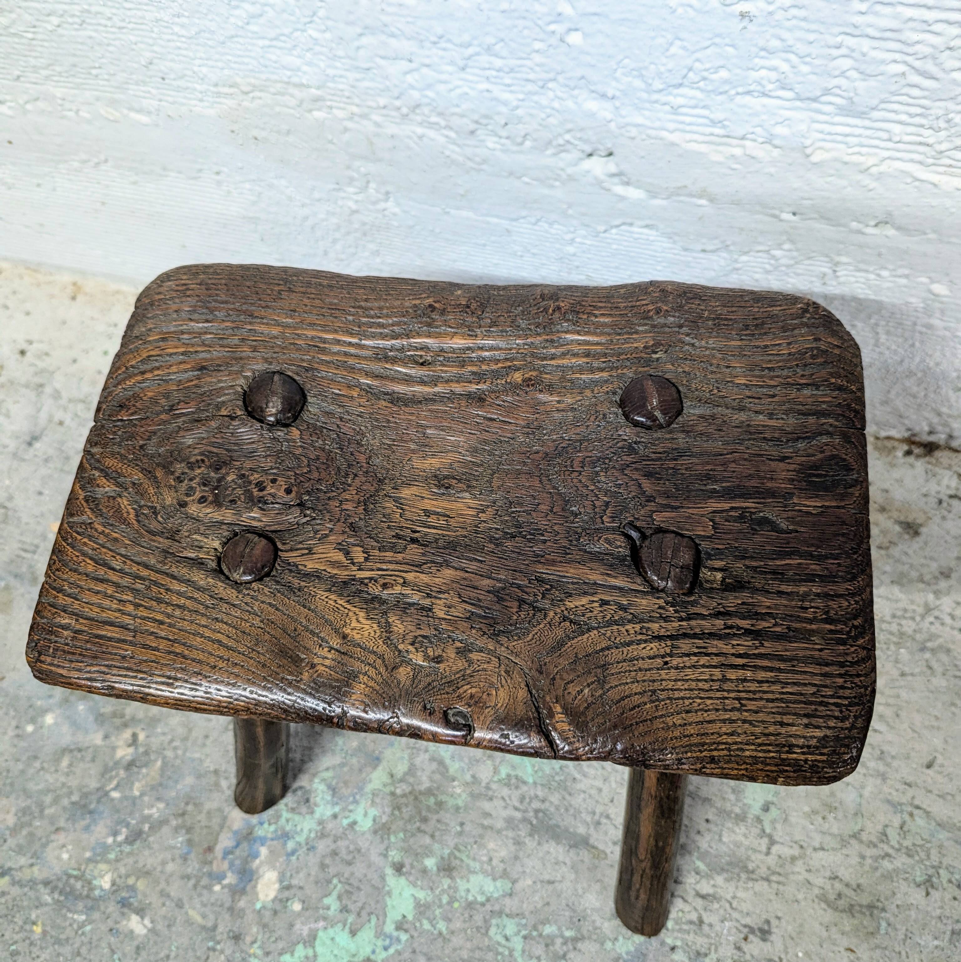 Brutalist stool