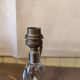 Vintage glass lamp base