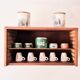 Étagère murale ou à poser teck style scandinave