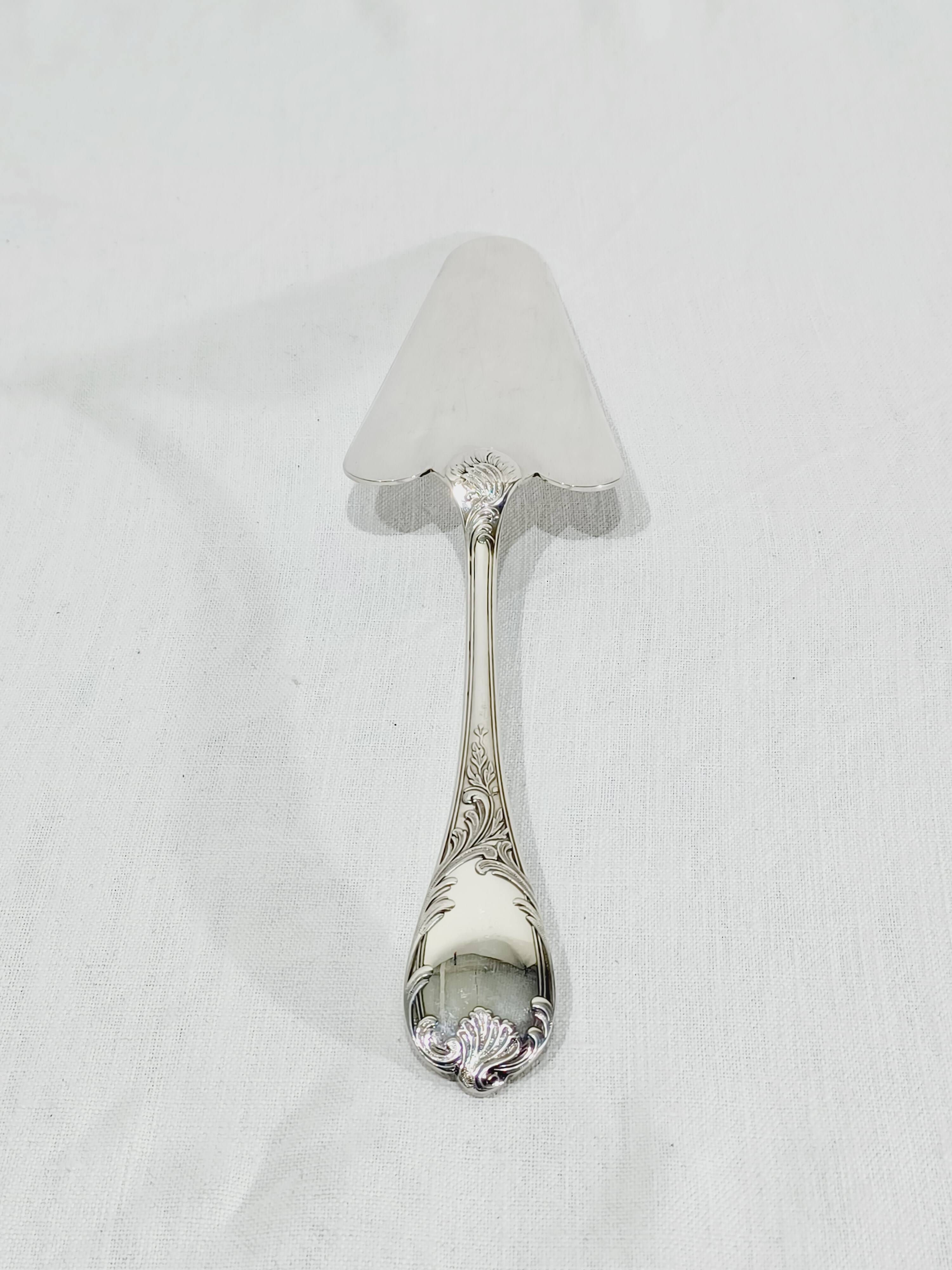 Christofle – Silver-Plated Metal Pie Server Marly Model