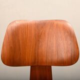 Charles & Ray Eames Early restored DCW Walnut Plywood Chair, Herman Miller