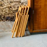 Set of 4 folding chairs