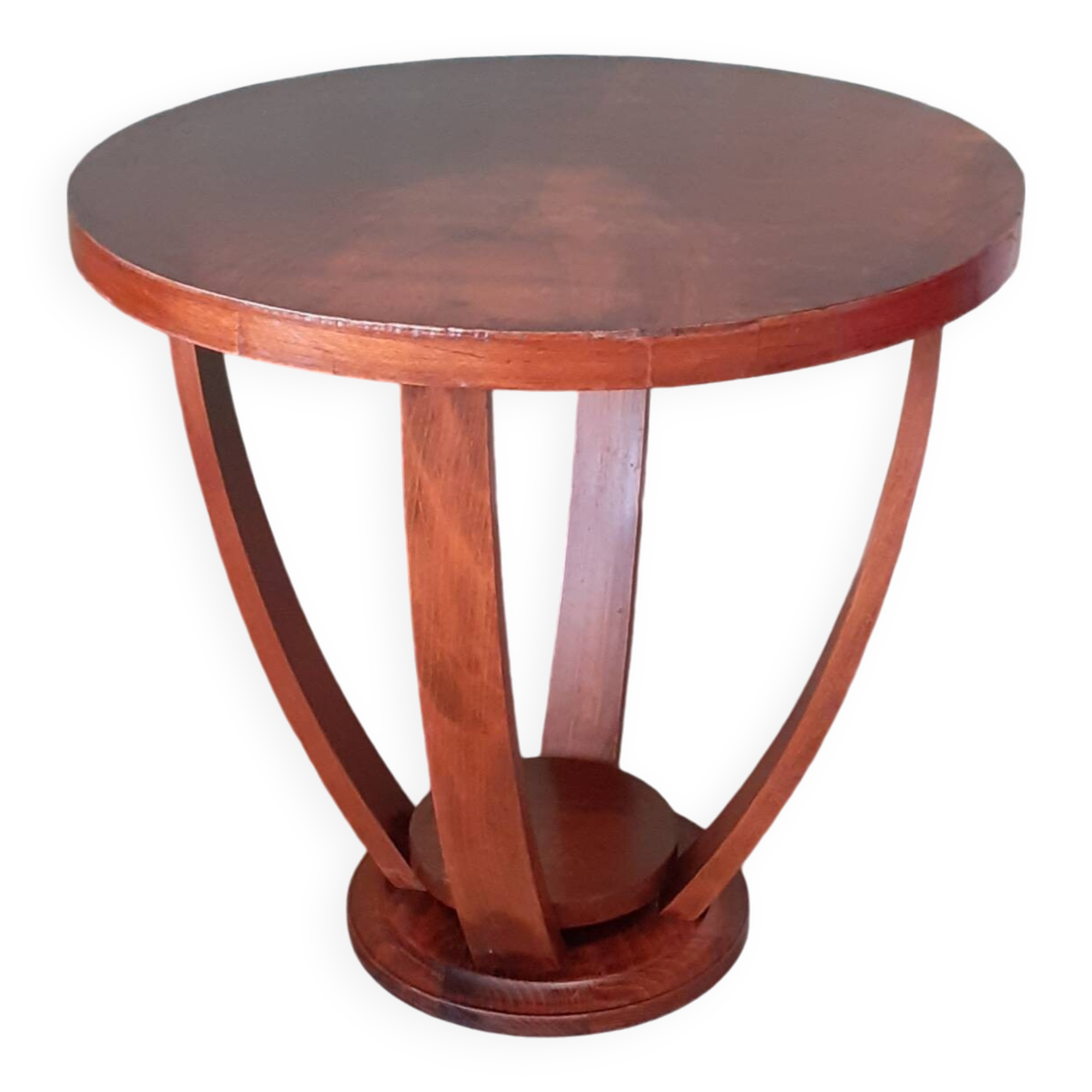 Artdeco pedestal table.