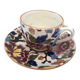 Gien peony coffee cup