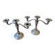 Paire de chandeliers 3 branches