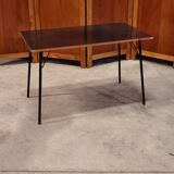 Black formica living room table 1970