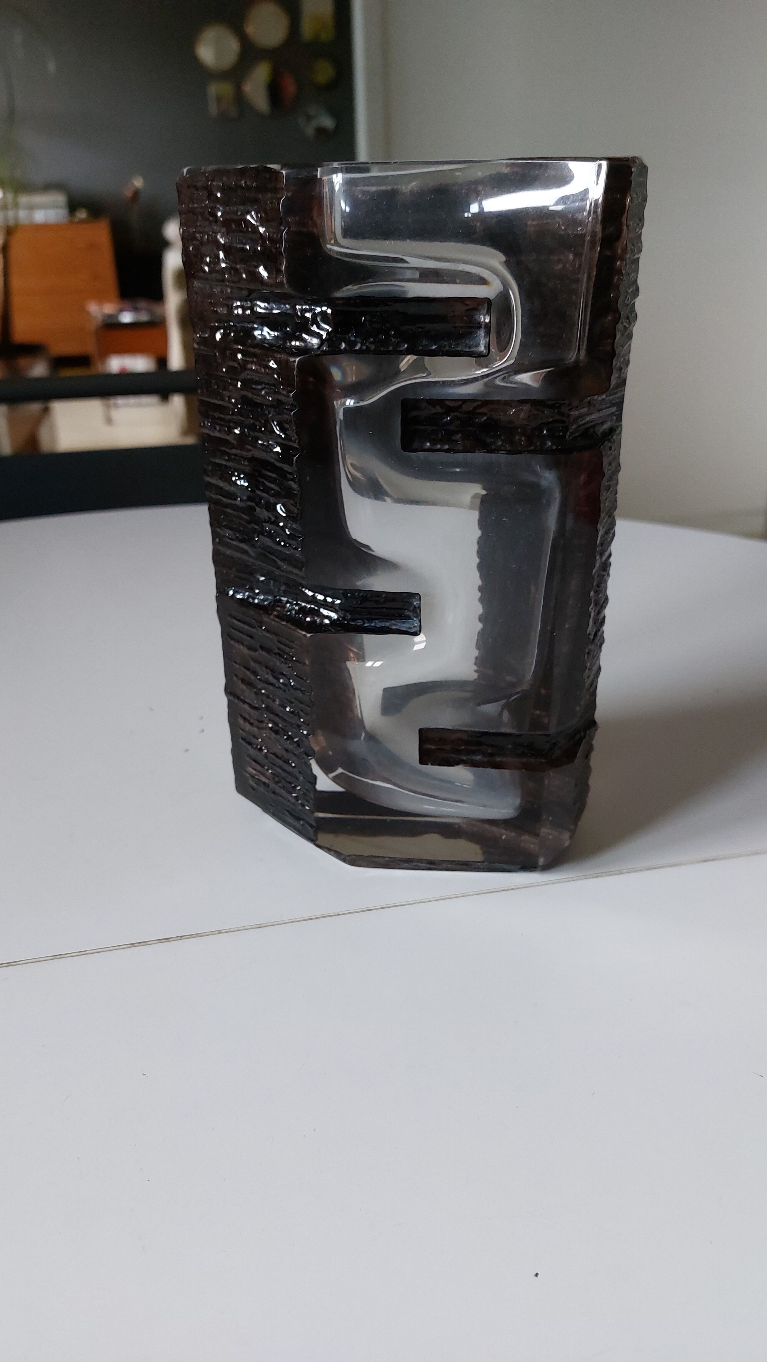 Daum vase france argos model by césar baldaccini - school of nice