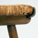 Wsk chair by Arno Lambrecht, 1950s in straw wicker and beech