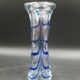 Blue Murano glass vase by Seguso, Italy 1970
