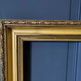 Gild frame nineteenth stucco decor of rinceaux