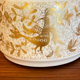 Hutschenreuther Vase Golddekor Paradiesvogel