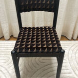 70's JF brown prestige wall chair