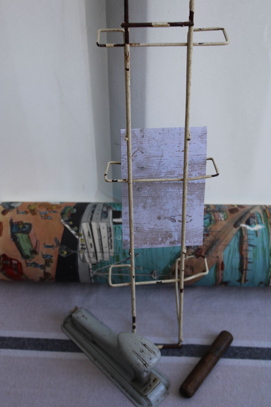 Old postcard display