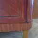 Commode Louis XVI-Bronze-Marqueterie par placage de bois en papillon-1930