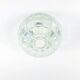 Mid-century modern white iron glass flush mount or ceiling light from limburg, germany, 1960s