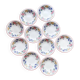 10 deep plates Staffordshire - England