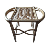 Vintage rattan coffee table