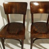 Pub Chairs from Thonet, 1930s, Set of 6, II