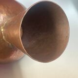Candle holder x 2 brutalist copper candle pick (metalwork style)