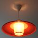 Suspension scandinave soucoupe vintage