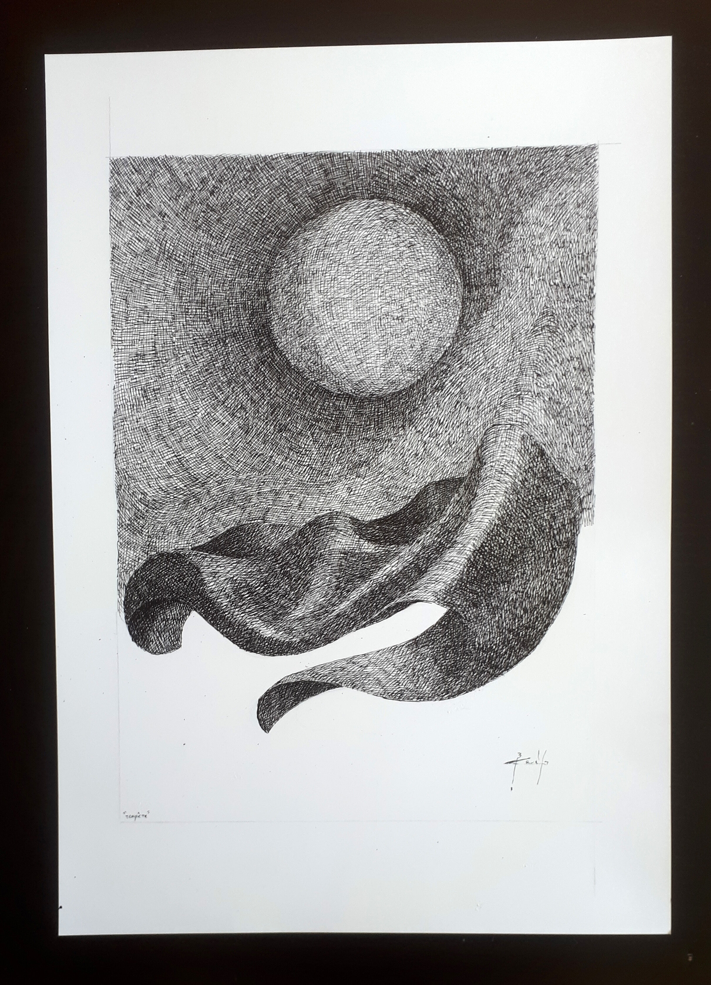 "storm" China ink