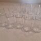 Lot de 21 petits verres dépareillés.