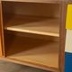 Exclusive mid-century style sideboard with stainless steel base, 1960s