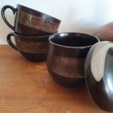 Coffee service with sugar bowl
