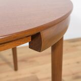 Mid-Century Teak Dining Table & Chairs by Hans Olsen for Frem Røjle, 1960s, Set of 5