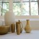 Mid-century modern sculptural vase by Rörstrand, designed by Gunnar Nylund, Sweden, 1950s.