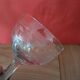 Wine guilloche glasses from the years 1900/1903.