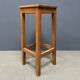 High oak stool from France