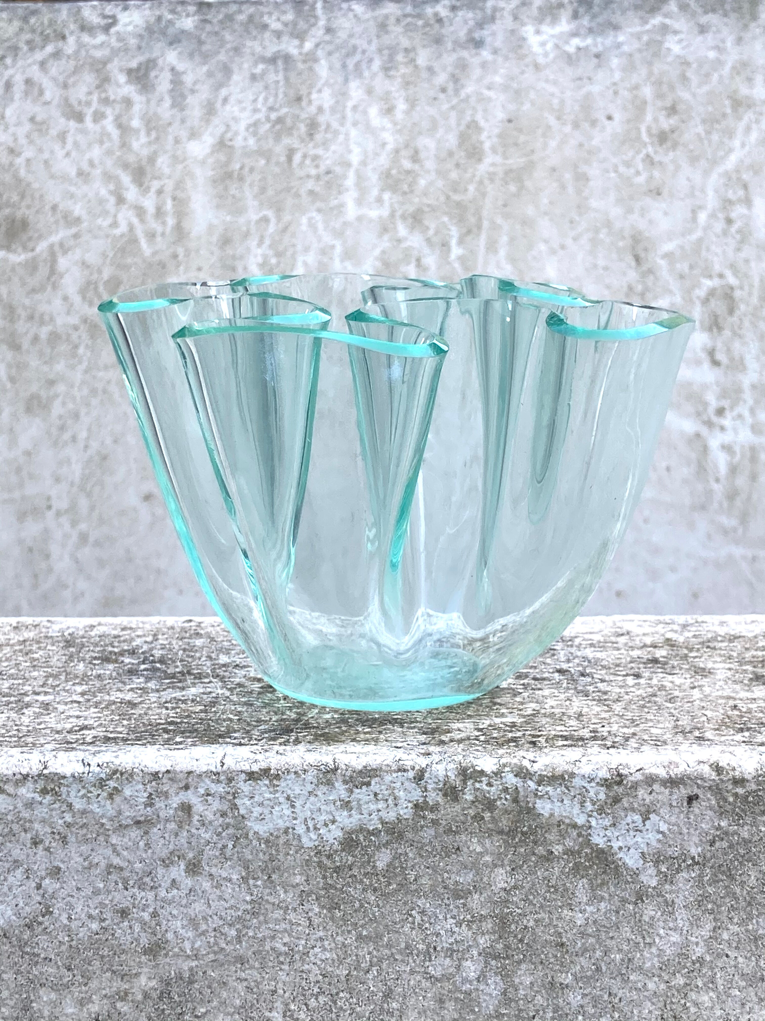 Italian design plexi vase