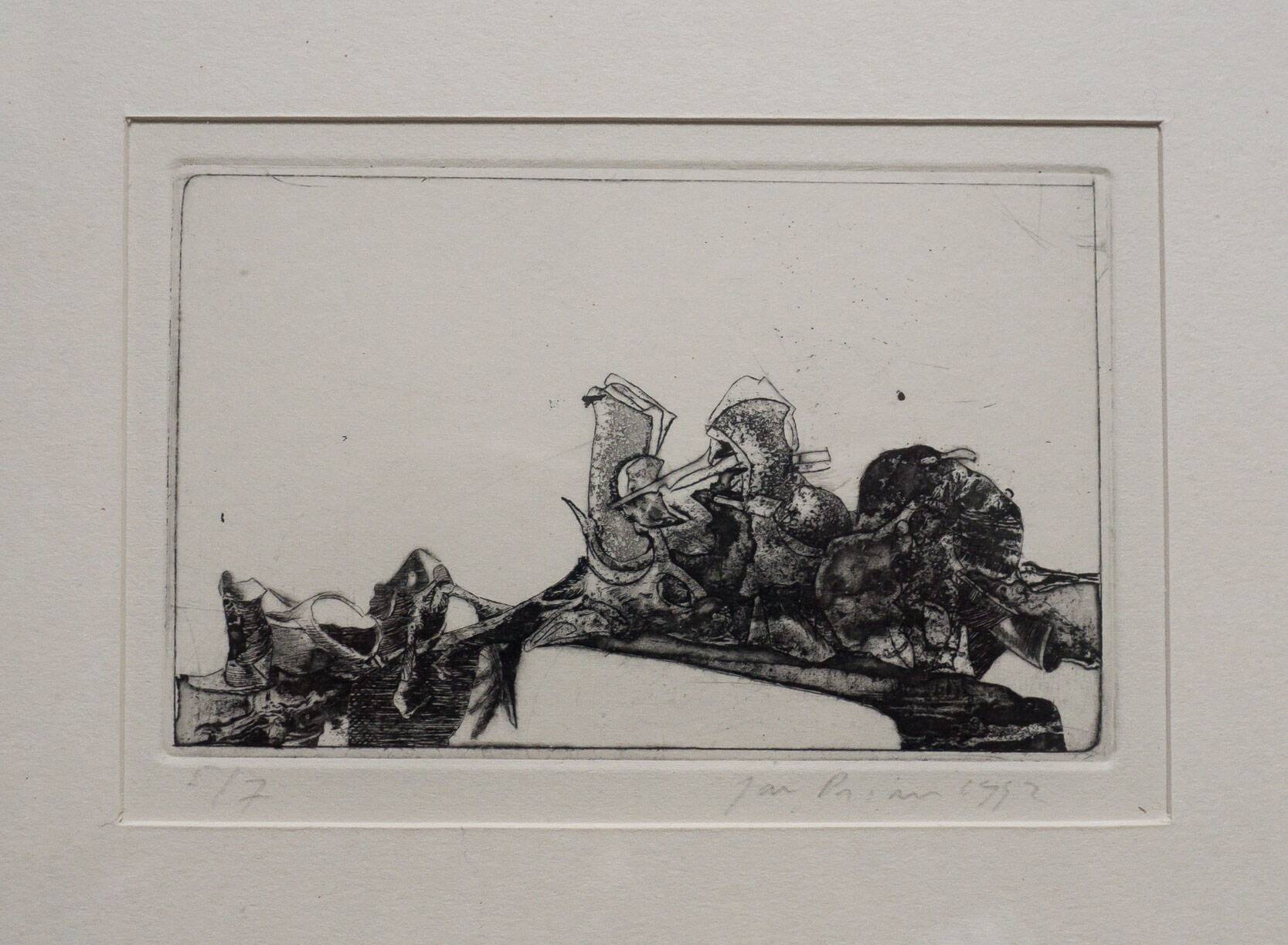 Ensemble de cinq gravures – Jan Prins, 1992
