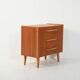 Scandinavian chest of drawers ’50s–’60s in teak and oak
