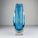 Blue Sommerso vase in Murano glass, 1970s