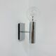 Vintage Hustadt Leuchten chrome wall lamp spot, 1970s, Germany