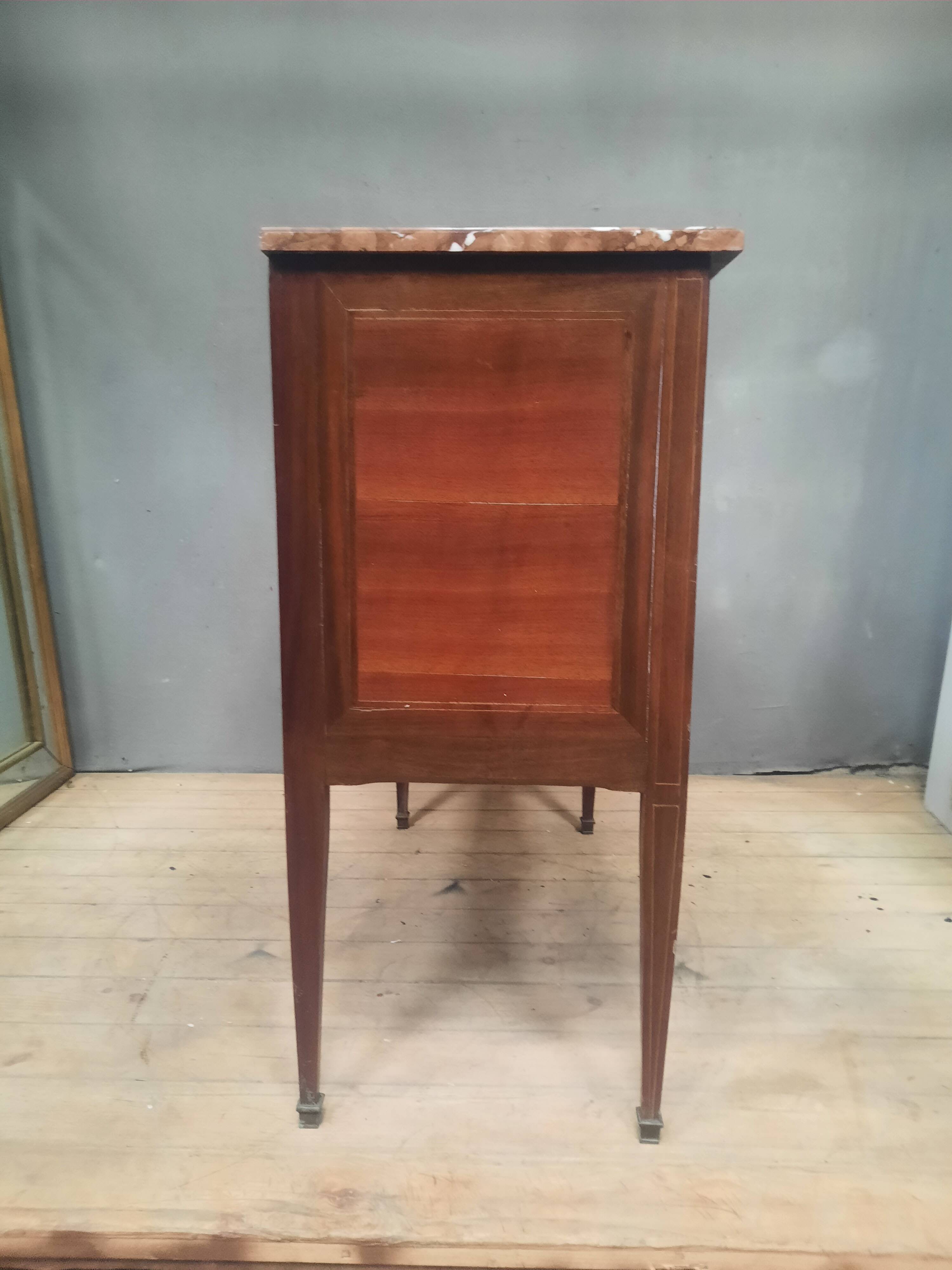 Louis XVI style chest of drawers from the 19th century