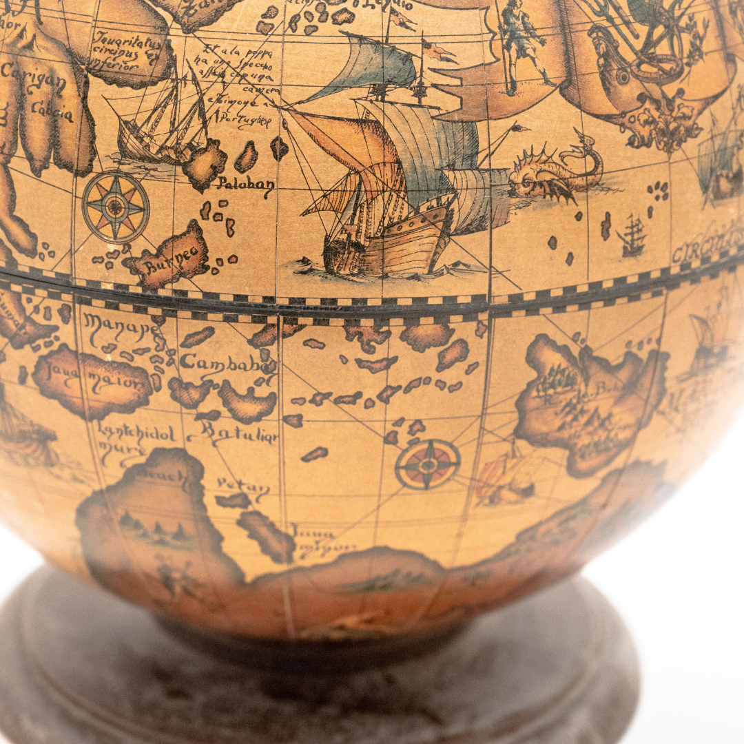 Bar globe terrestrial, Italy, 1970