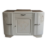 Patinated Art Deco sideboard