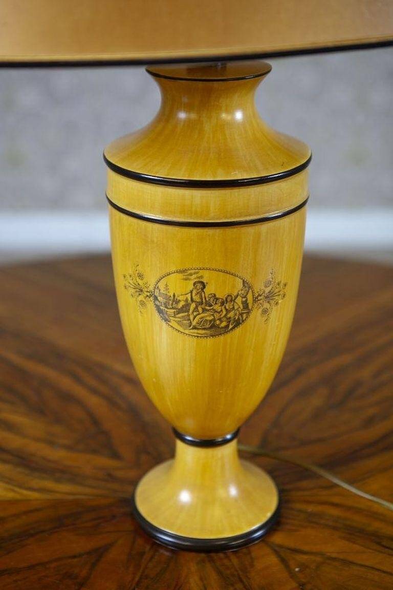 Second Half of the 20th Century Ceramic Lamps, 1950s, Set of 2