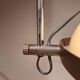 Vintage mushroom wall light