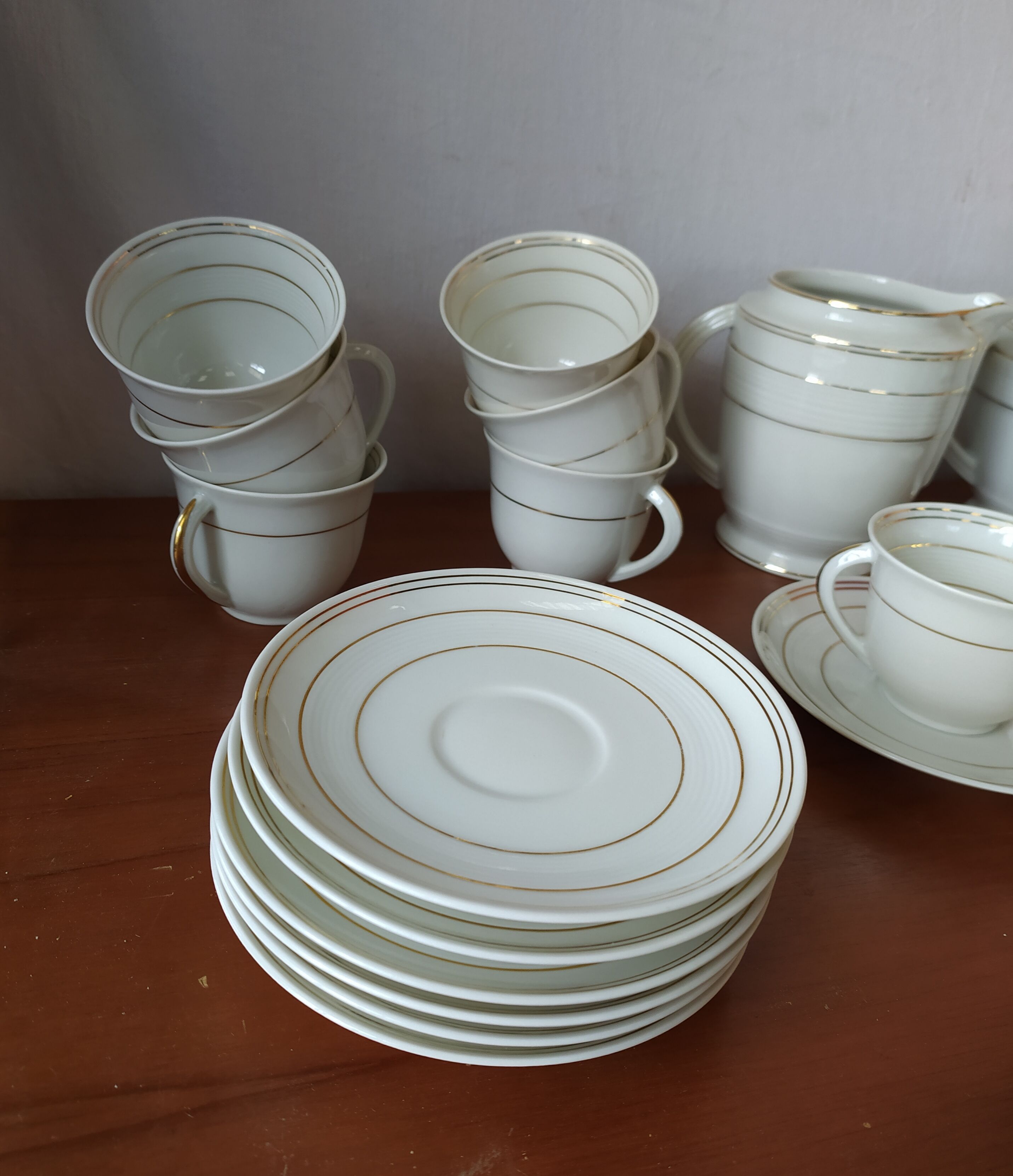 Coffee service or tea 50s Charles Ahrenfeldt