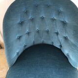 Duck blue toad armchair