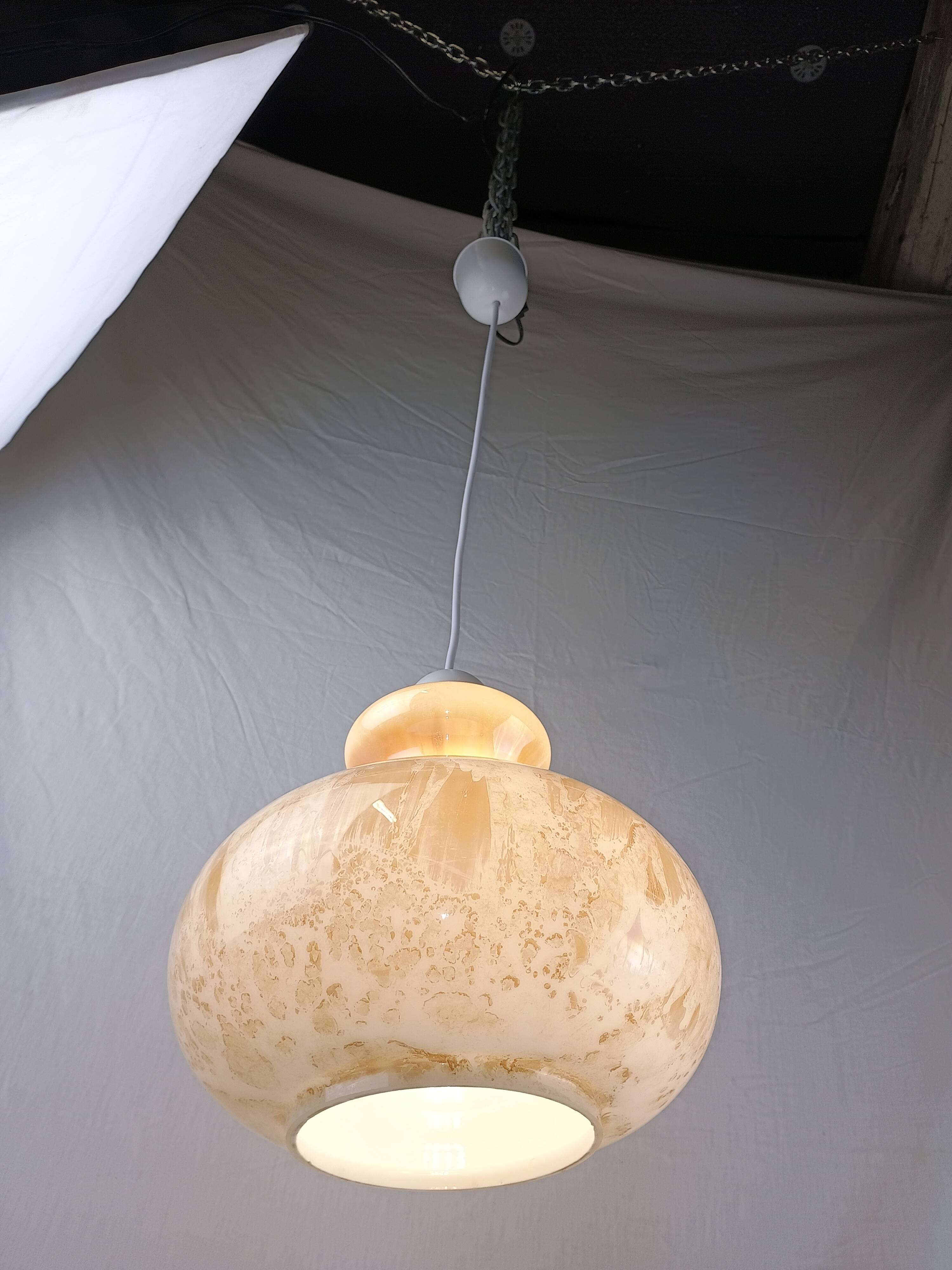 Vintage Murano pendant by Carlo Nason for Mazzega 1960-1970