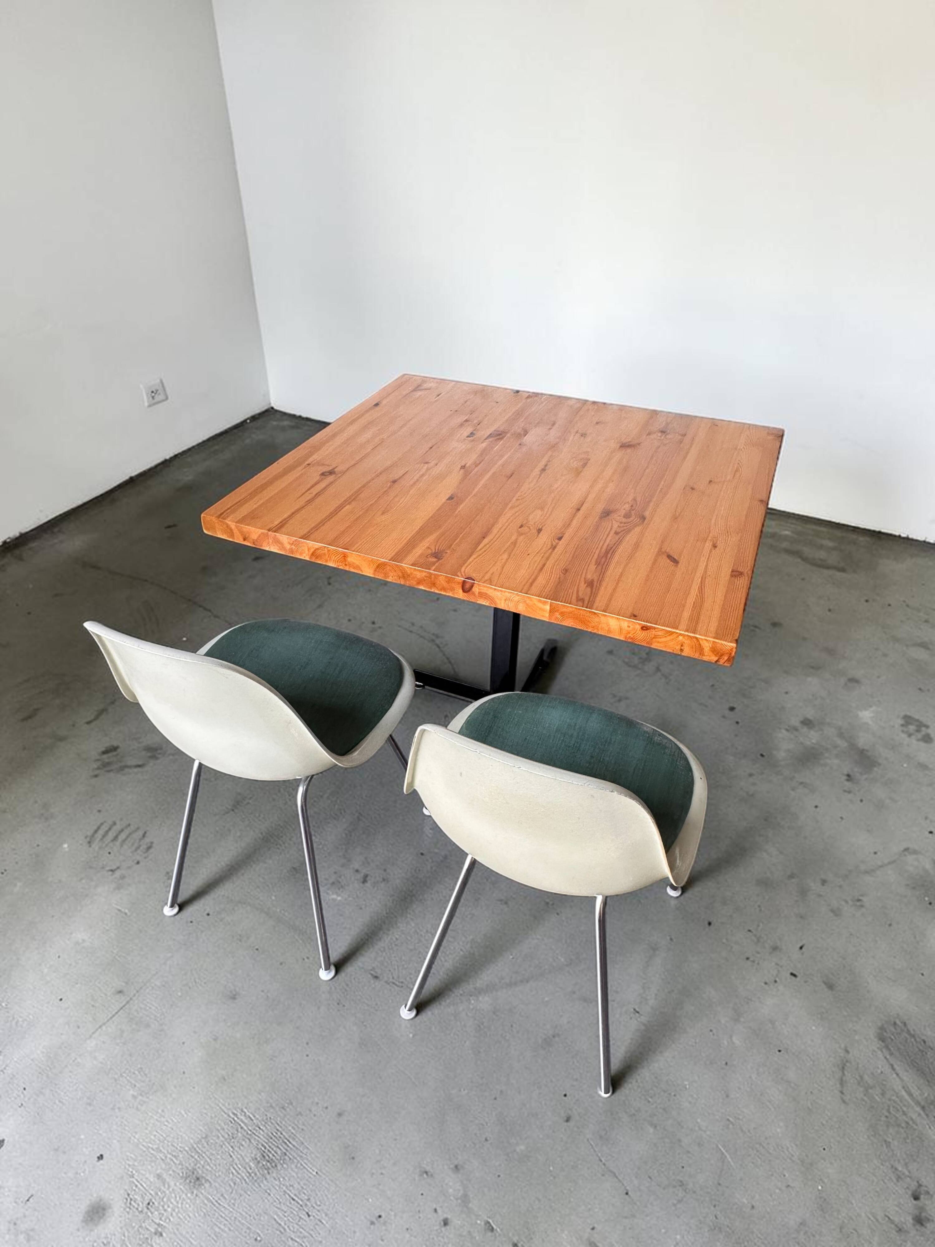 Table à manger Les Arcs Charlotte Perriand pour Les Arcs, France, 1960s